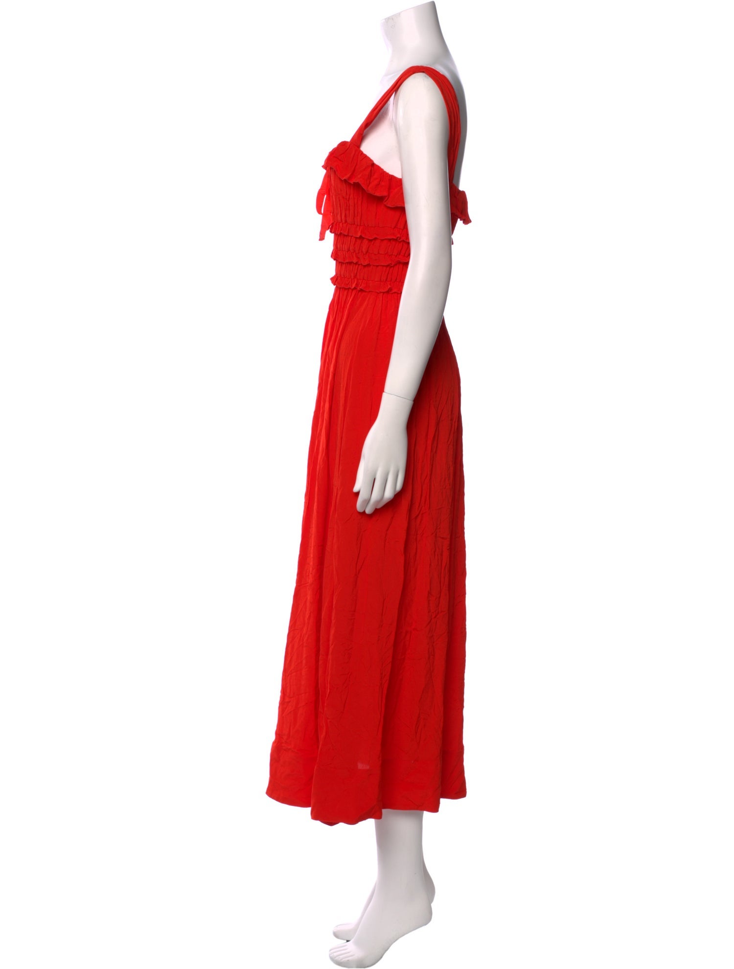 DÔEN Square Neckline Long Dress