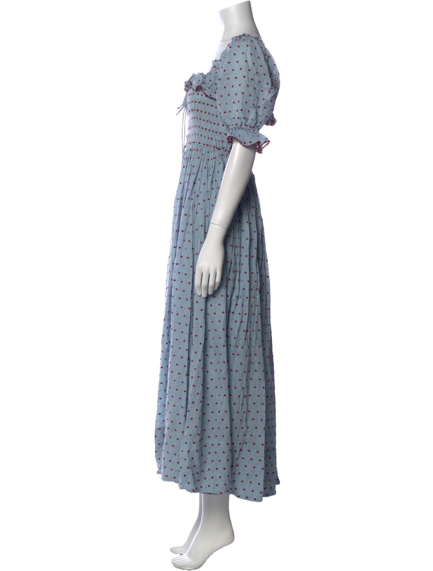 DÔEN Floral Print Long Dress