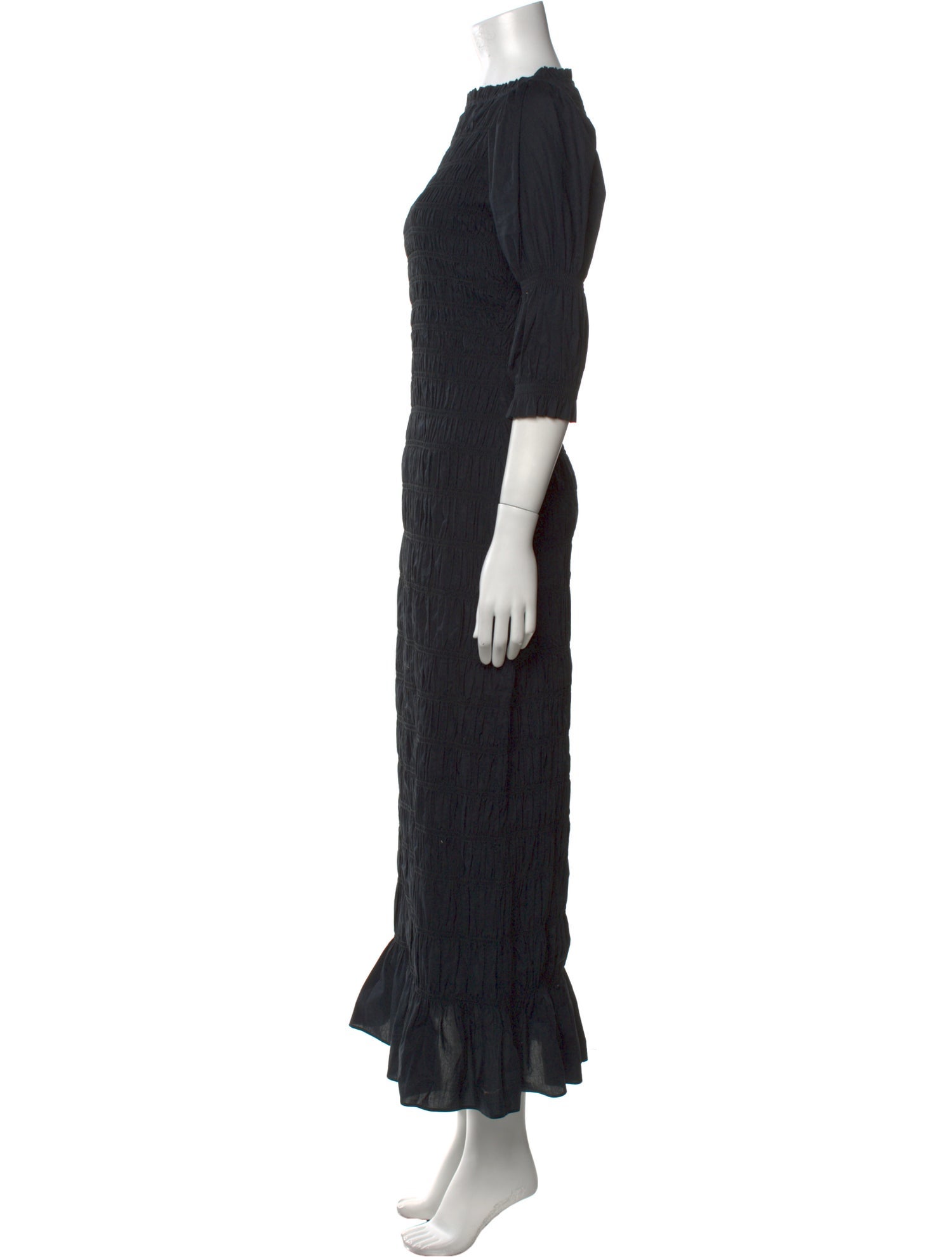 DÔEN Bateau Neckline Long Dress