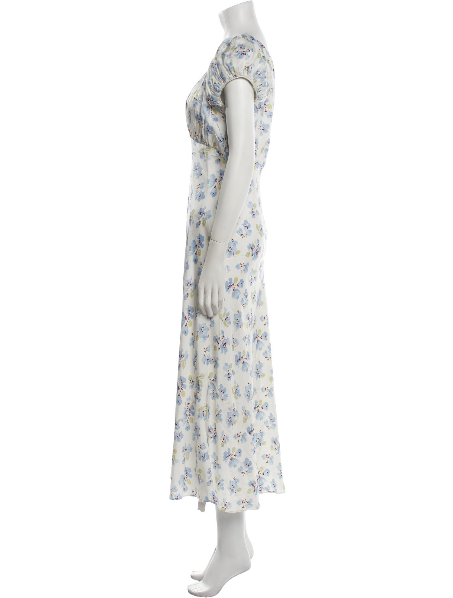 DÔEN Floral Print Long Dress