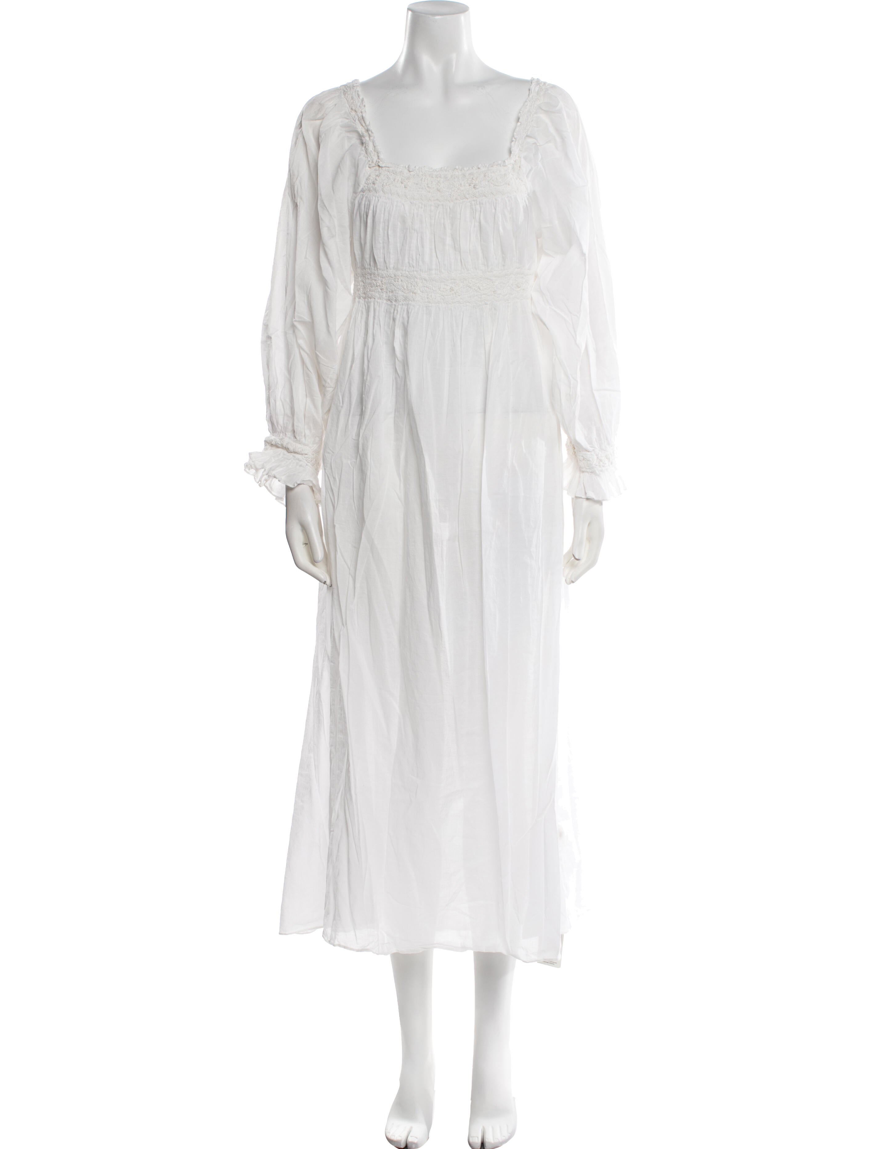 DÔEN Square Neckline Long Dress