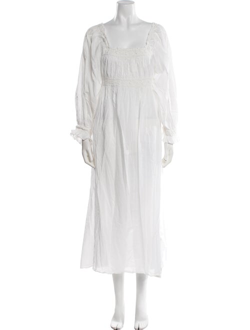 DÔEN Square Neckline Long Dress