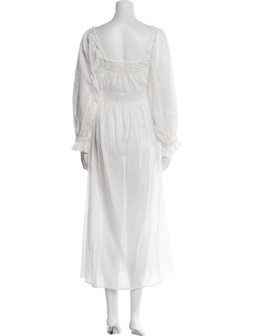 DÔEN Square Neckline Long Dress