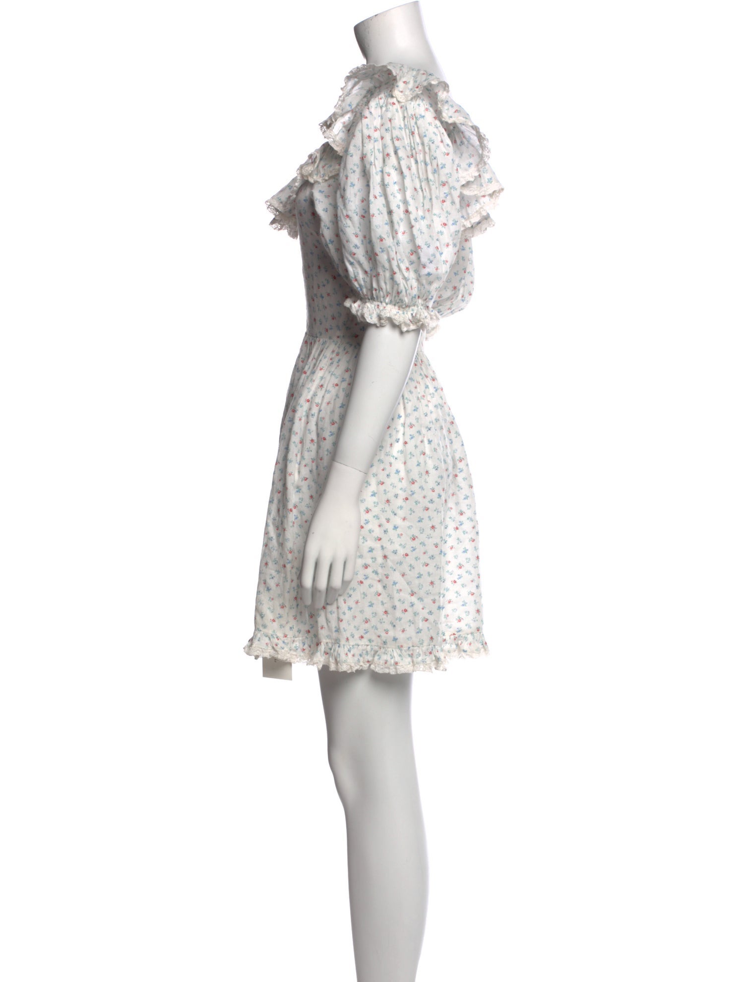 DÔEN Floral Print Mini Dress