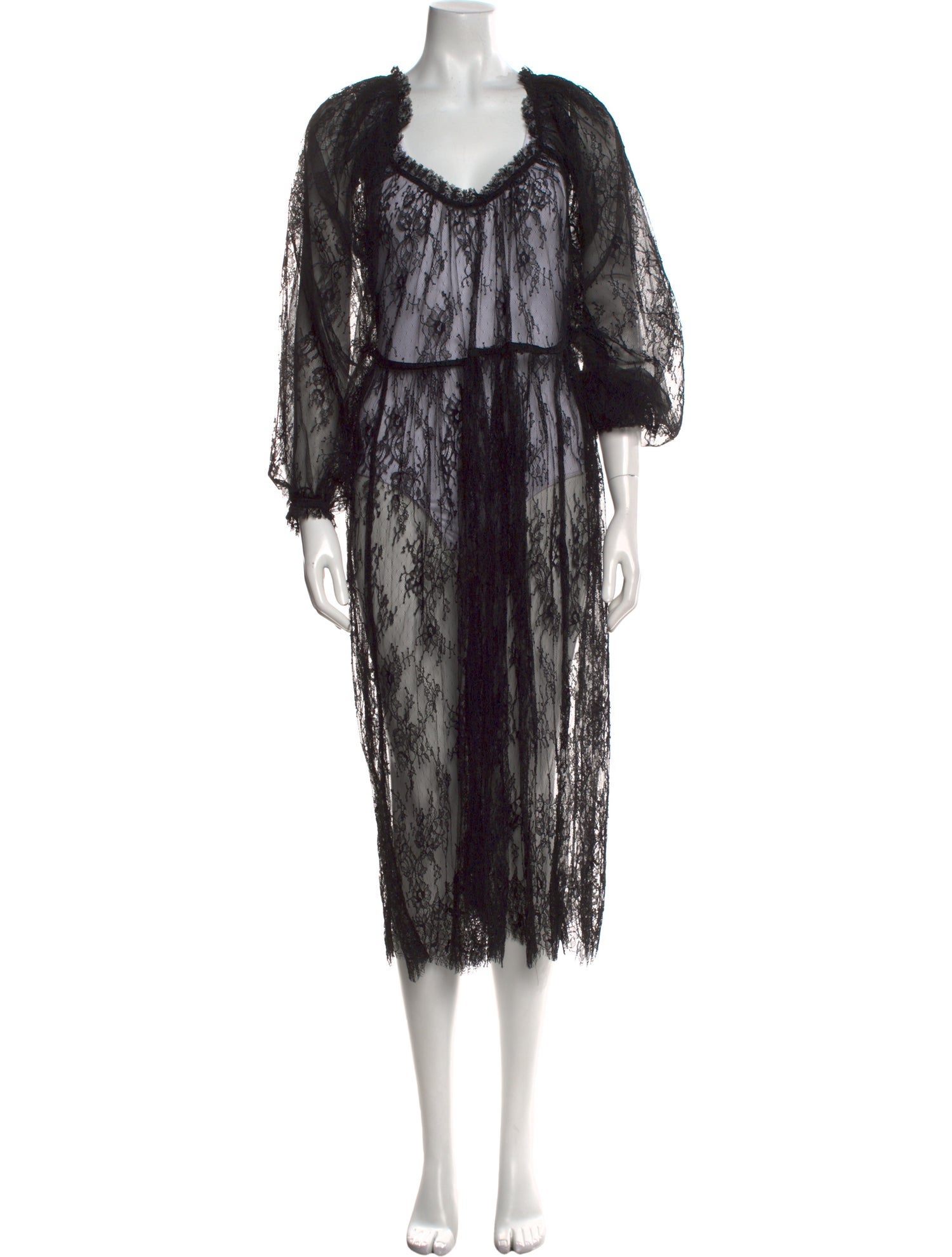 DÔEN Lace Long Dress