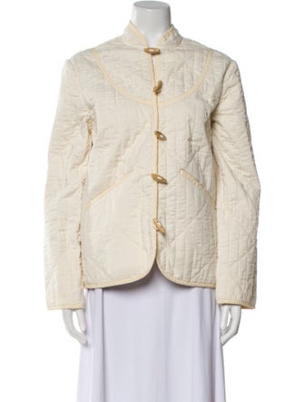 DÔEN Striped Utility Jacket