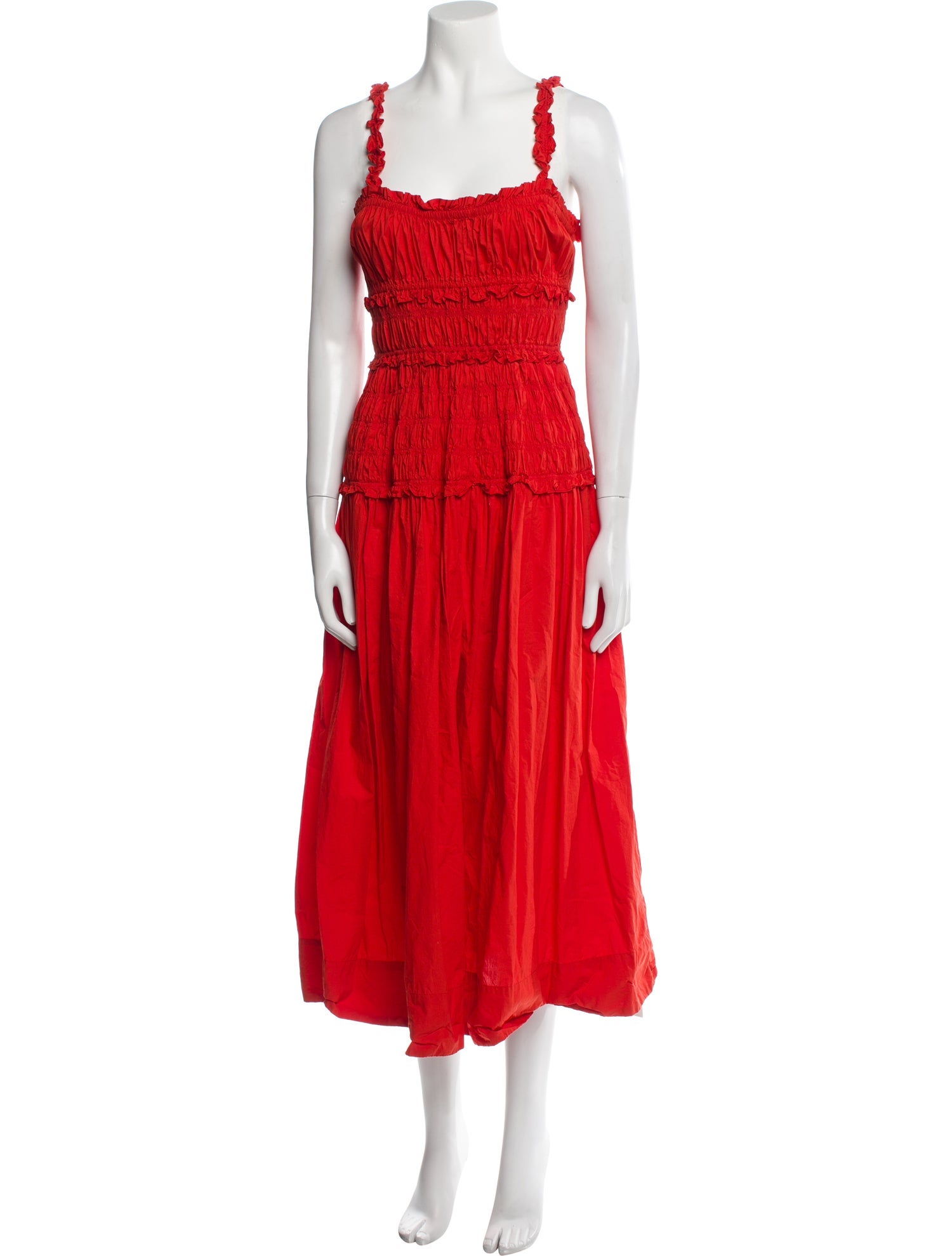 DÔEN Square Neckline Long Dress