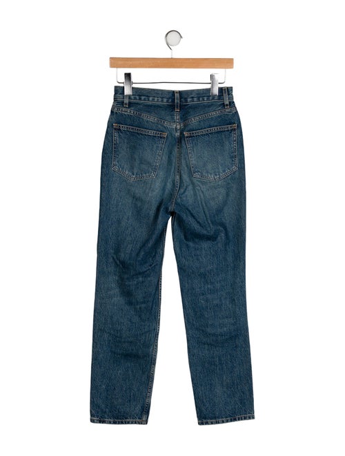 DÔEN High-Rise Straight Leg Jeans