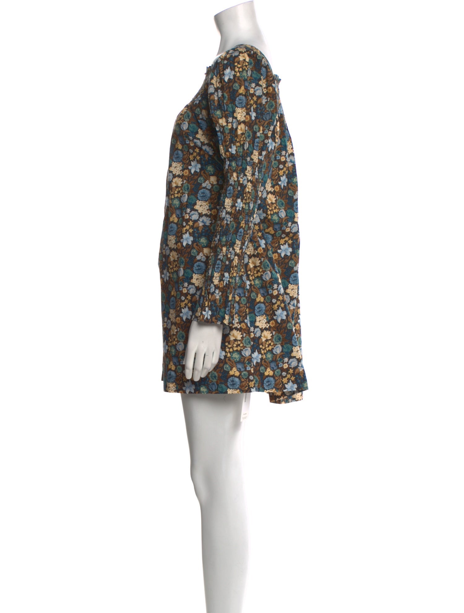 DÔEN Floral Print Mini Dress w/ Tags