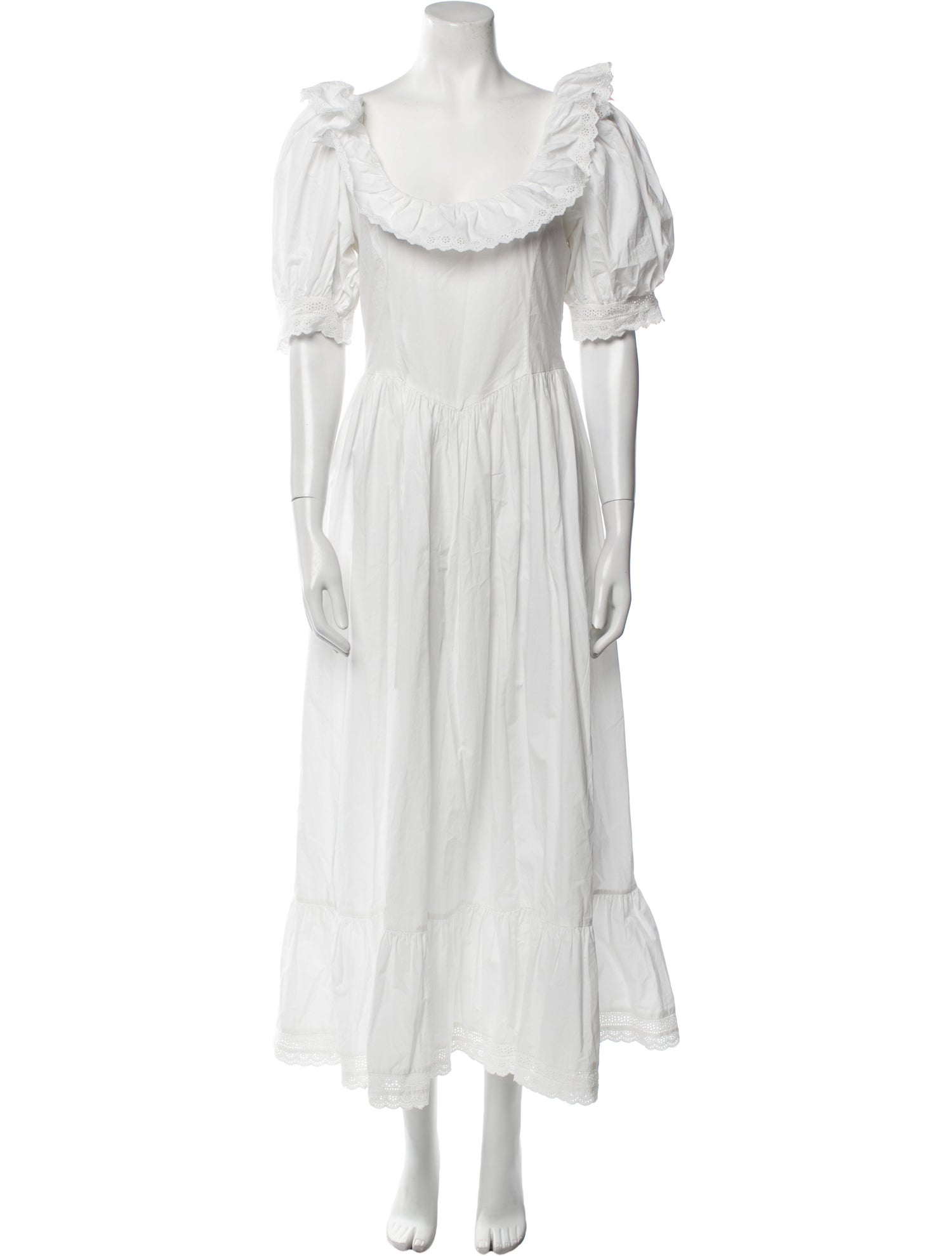 DÔEN Scoop Neck Long Dress