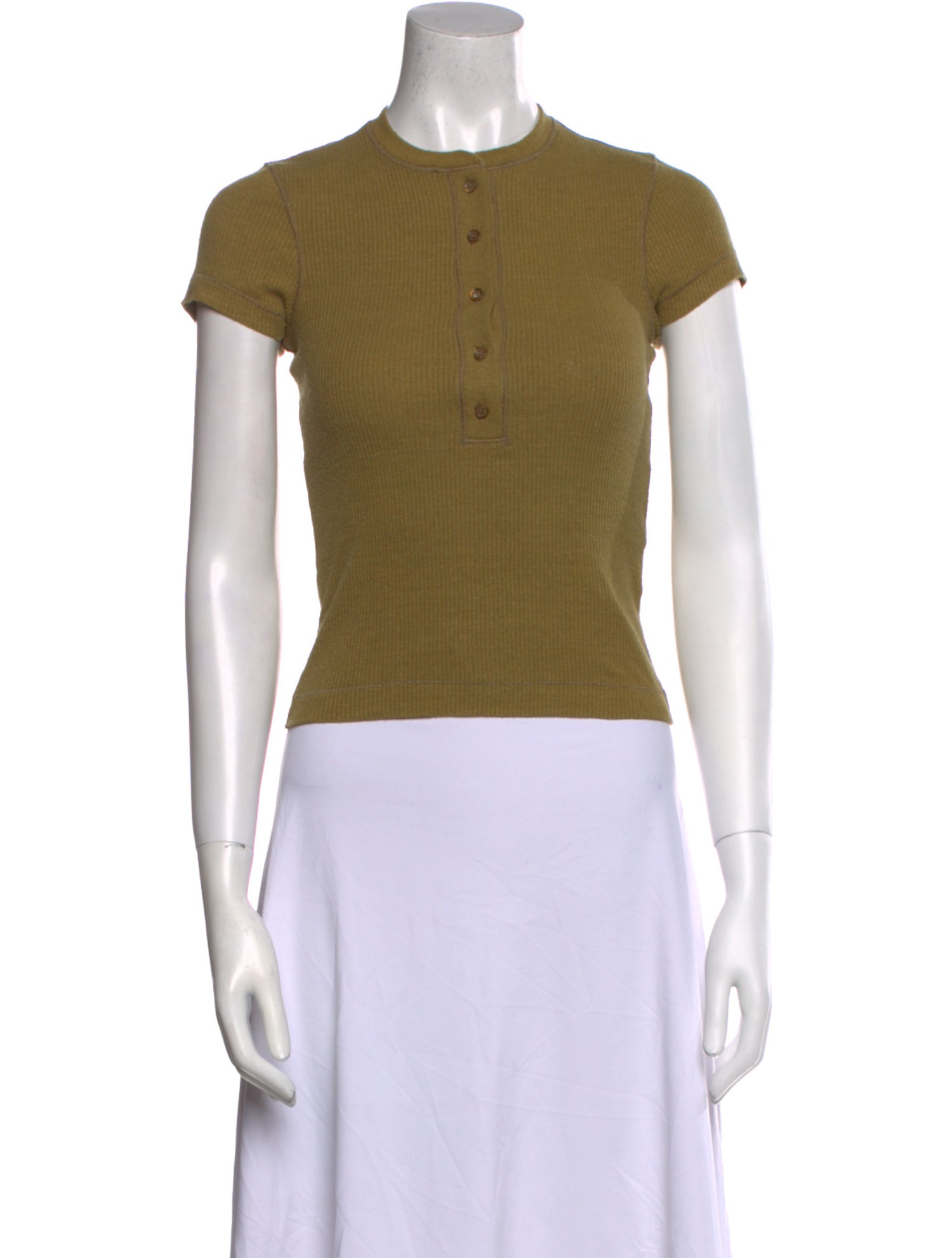 DÔEN Silk Crew Neck Top w/ Tags