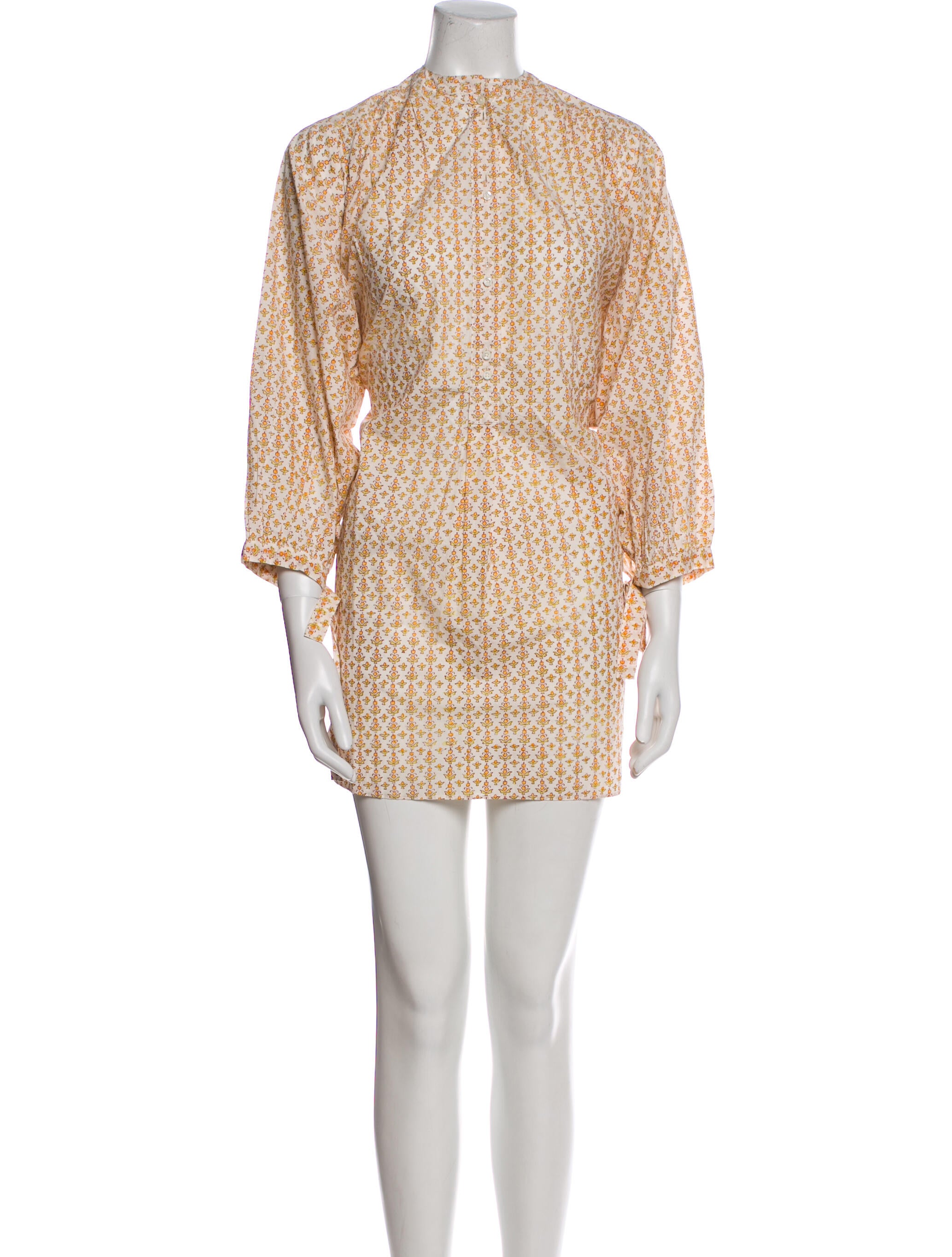 DÔEN Printed Mini Dress