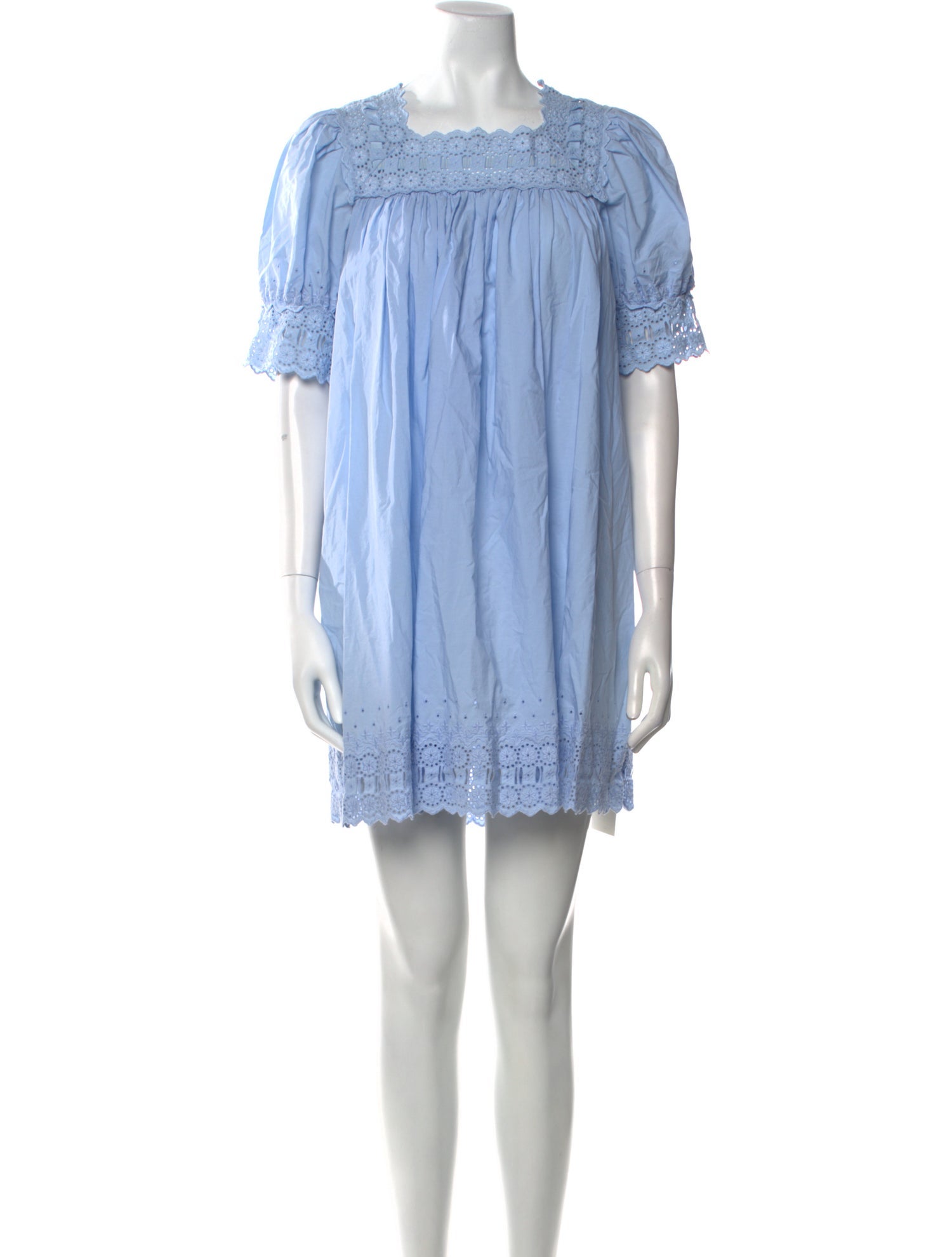 DÔEN Square Neckline Mini Dress