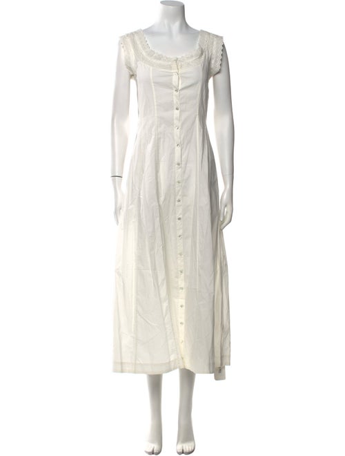 DÔEN Scoop Neck Long Dress