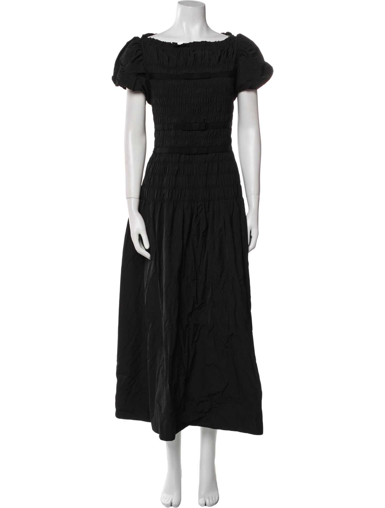 DÔEN Bateau Neckline Long Dress