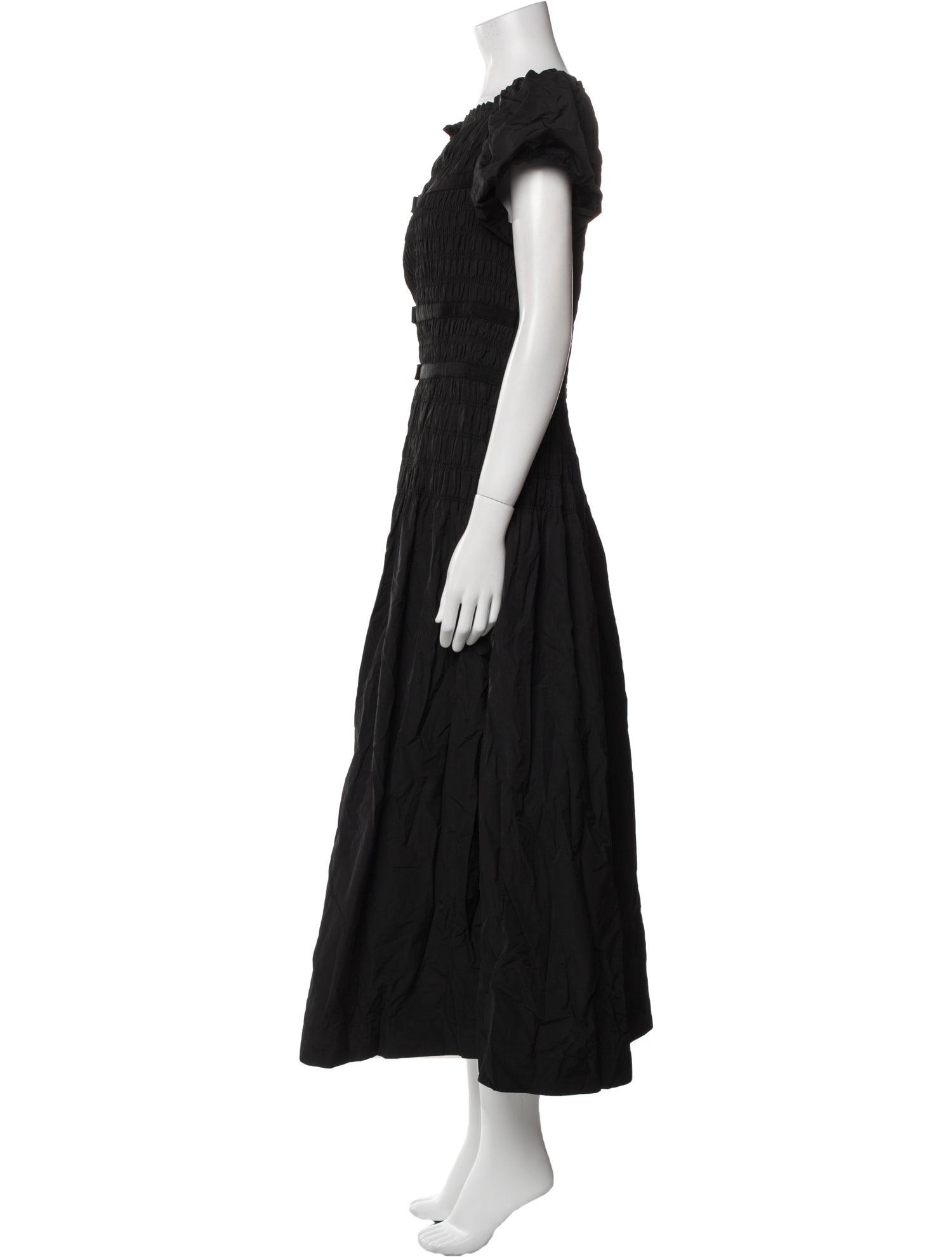 DÔEN Bateau Neckline Long Dress
