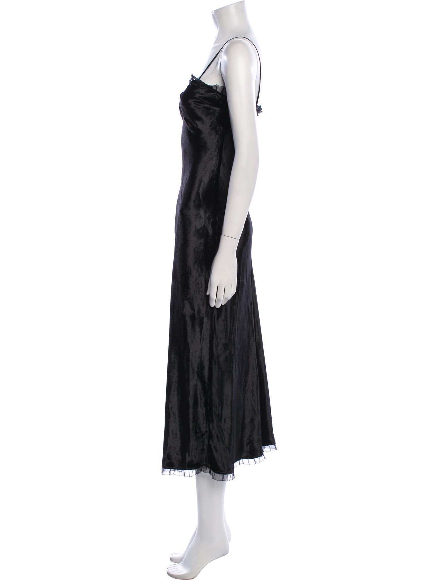 DÔEN Square Neckline Midi Length Dress