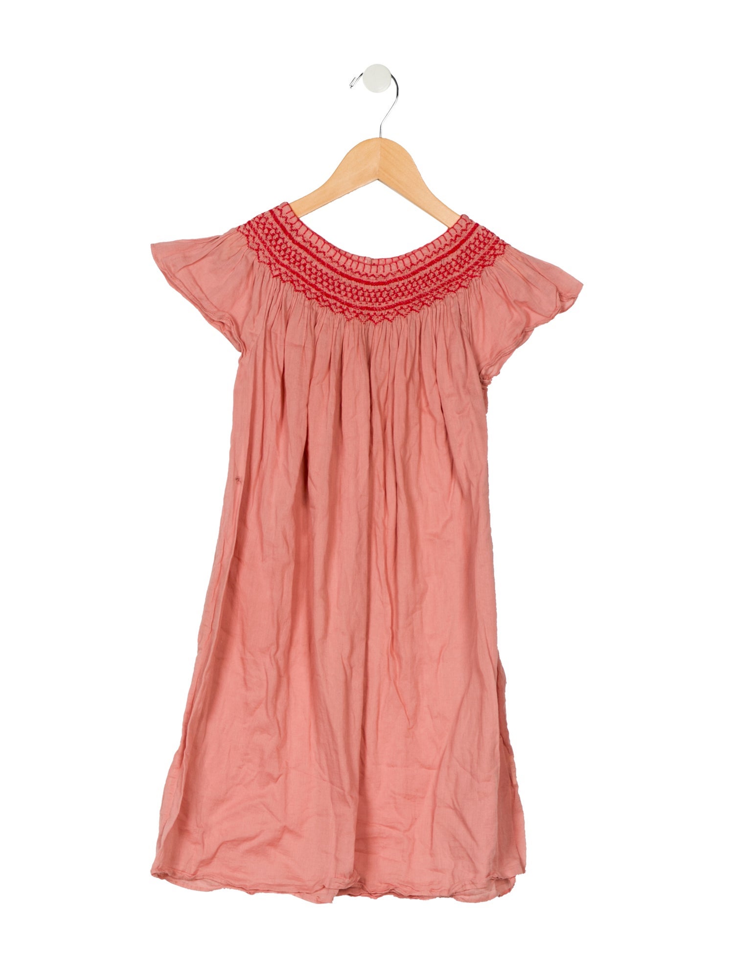DÔEN kid girls' red dress