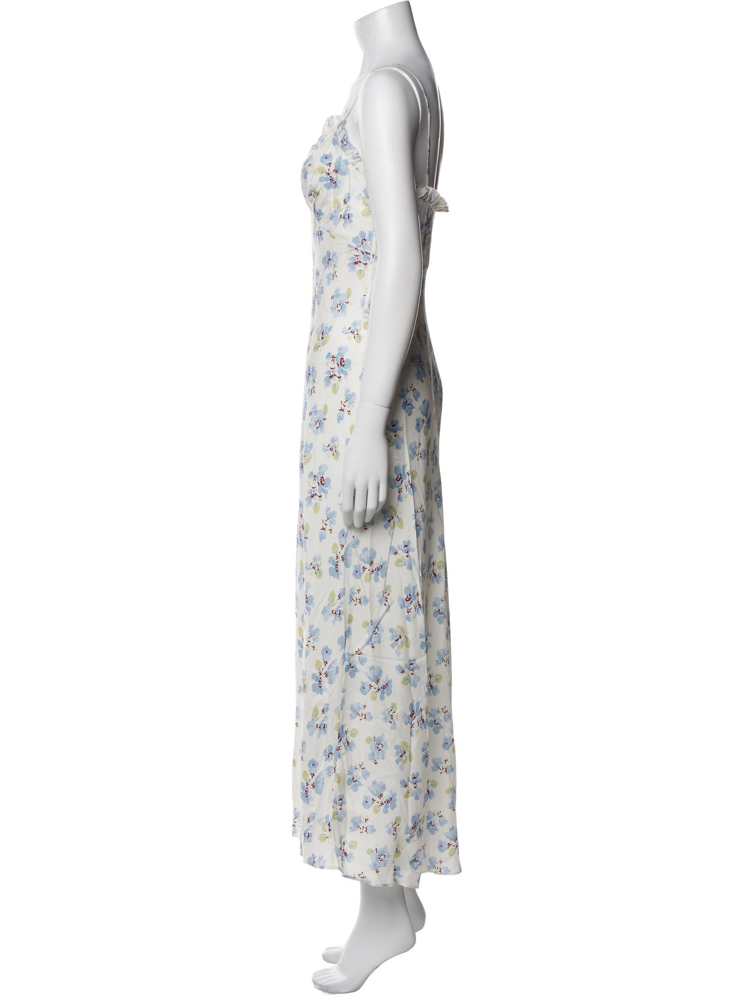DÔEN Floral Print Long Dress