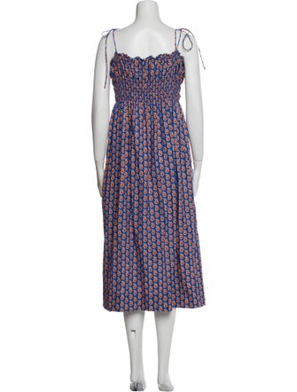 DÔEN Printed Long Dress