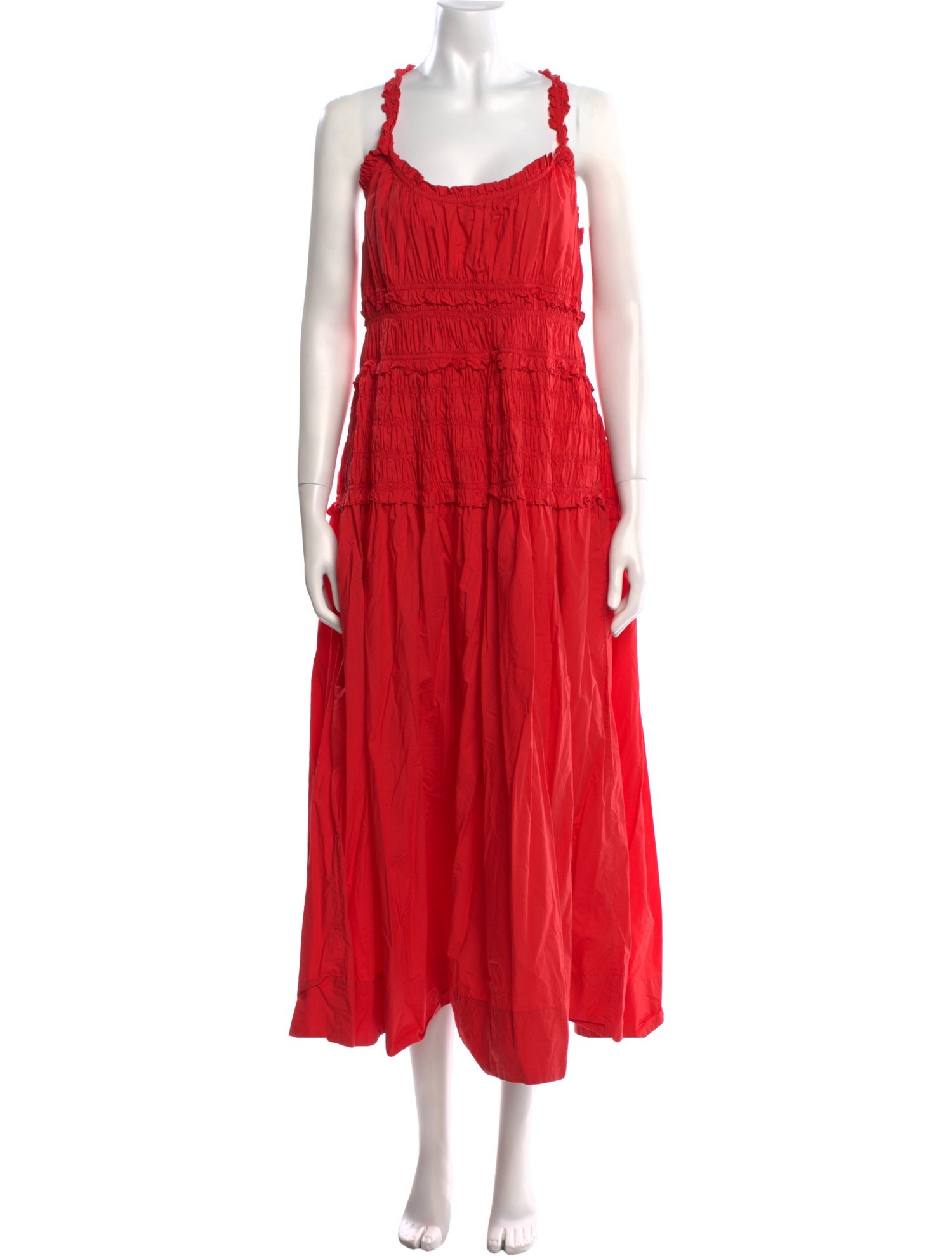 DÔEN Scoop Neck Long Dress