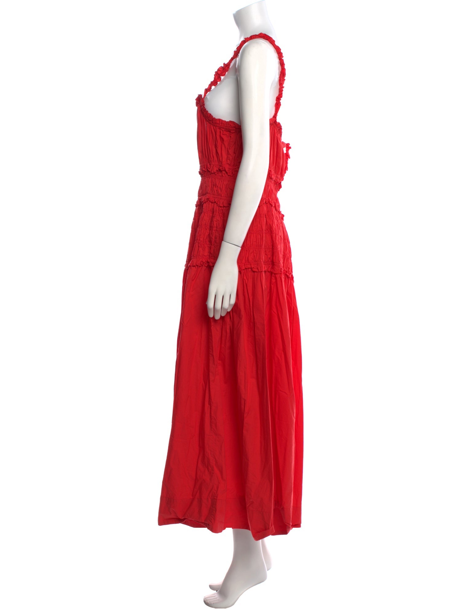 DÔEN Scoop Neck Long Dress