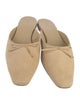 DÔEN Suede Bow Accents Mules
