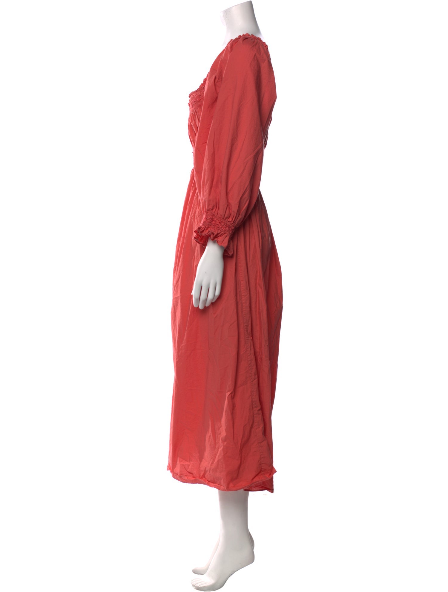 DÔEN Square Neckline Long Dress