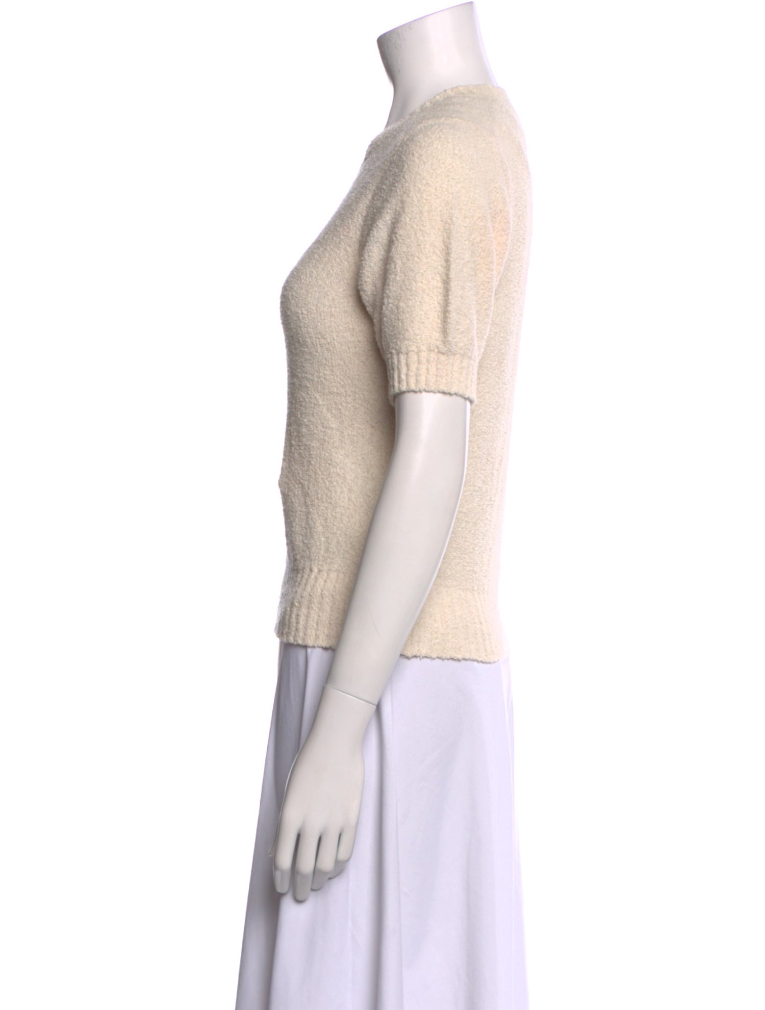 DÔEN Crew Neck Short Sleeve Sweatshirt