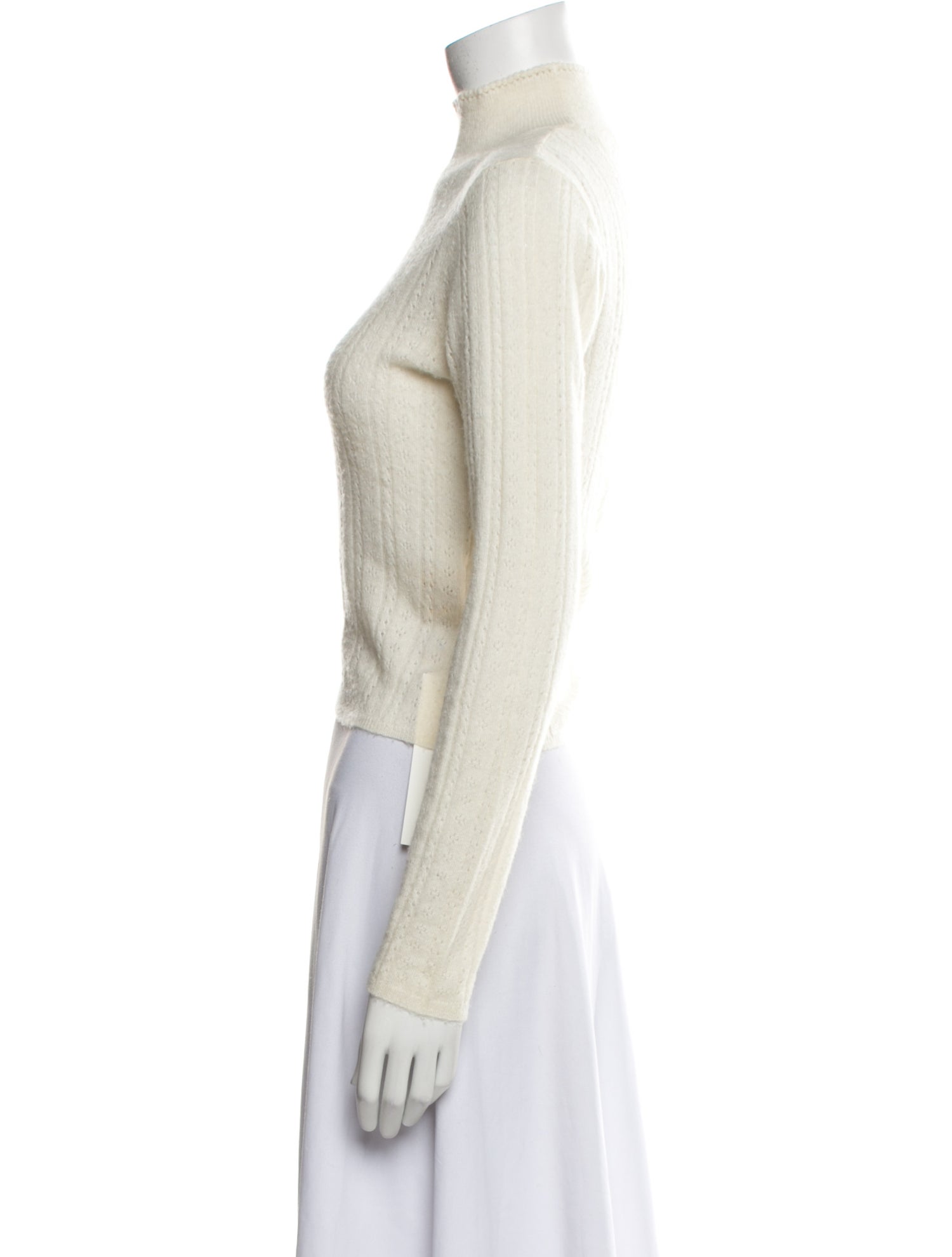 DÔEN Merino Wool Mock Neck Sweater