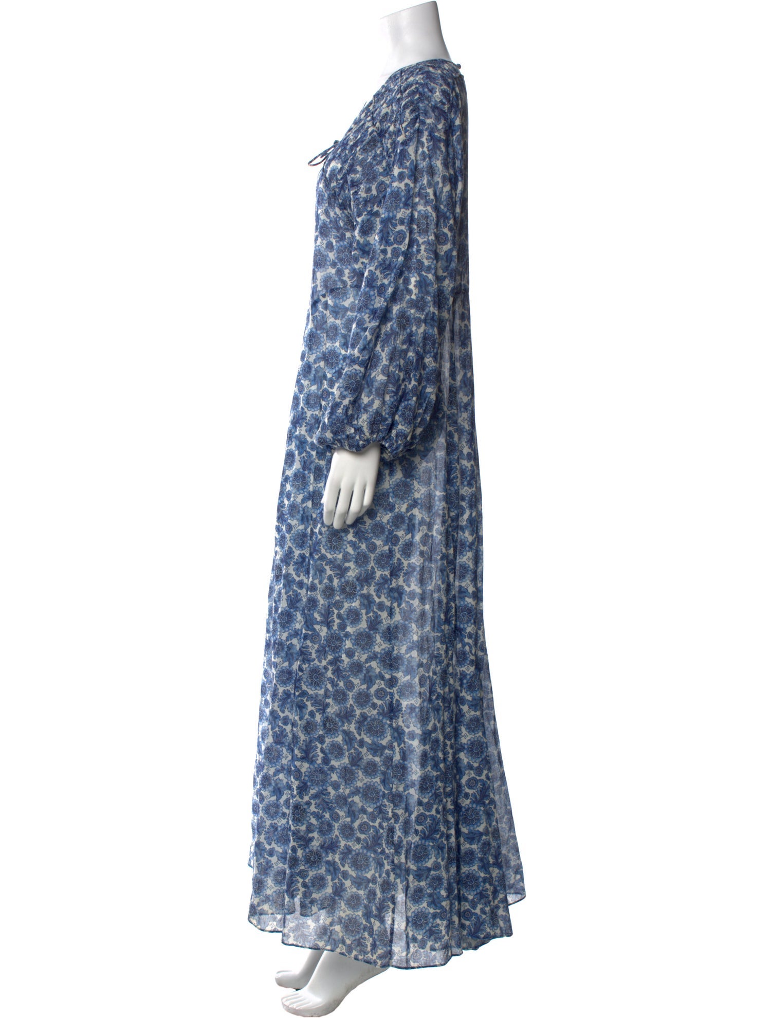 DÔEN Floral Print Long Dress