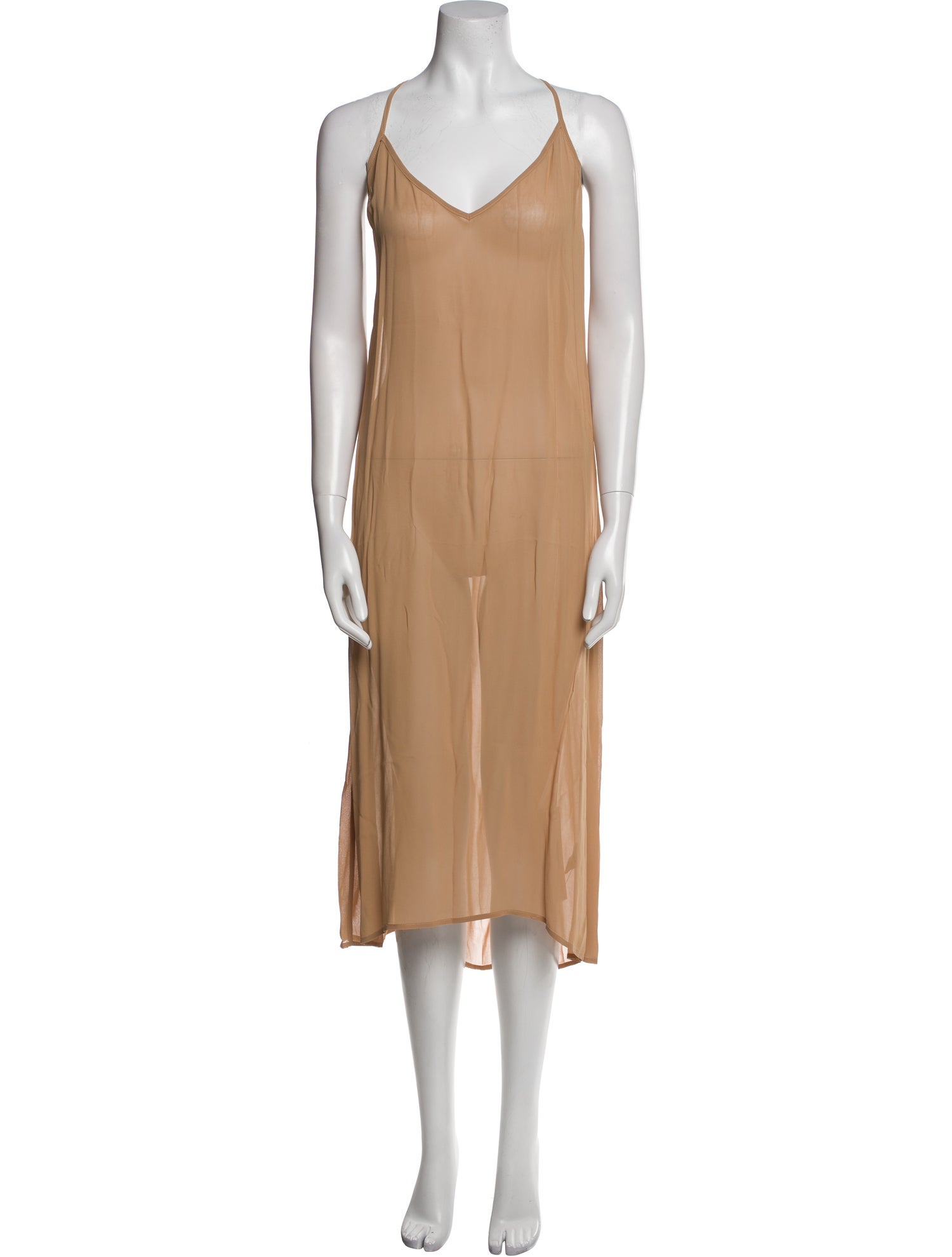 DÔEN V-Neck Long Dress