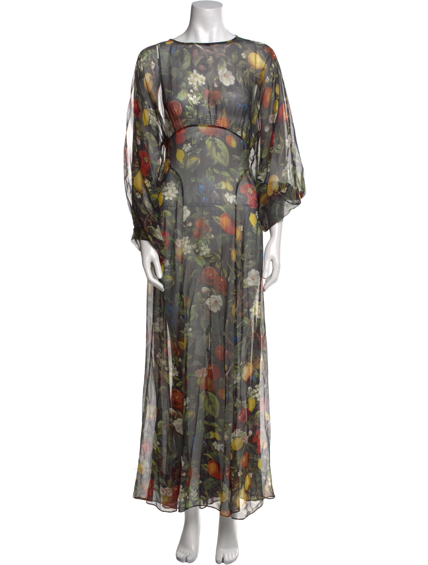 DÔEN Silk Long Dress