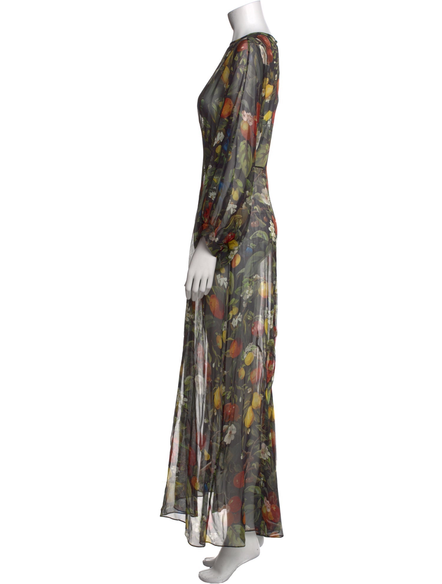 DÔEN Silk Long Dress