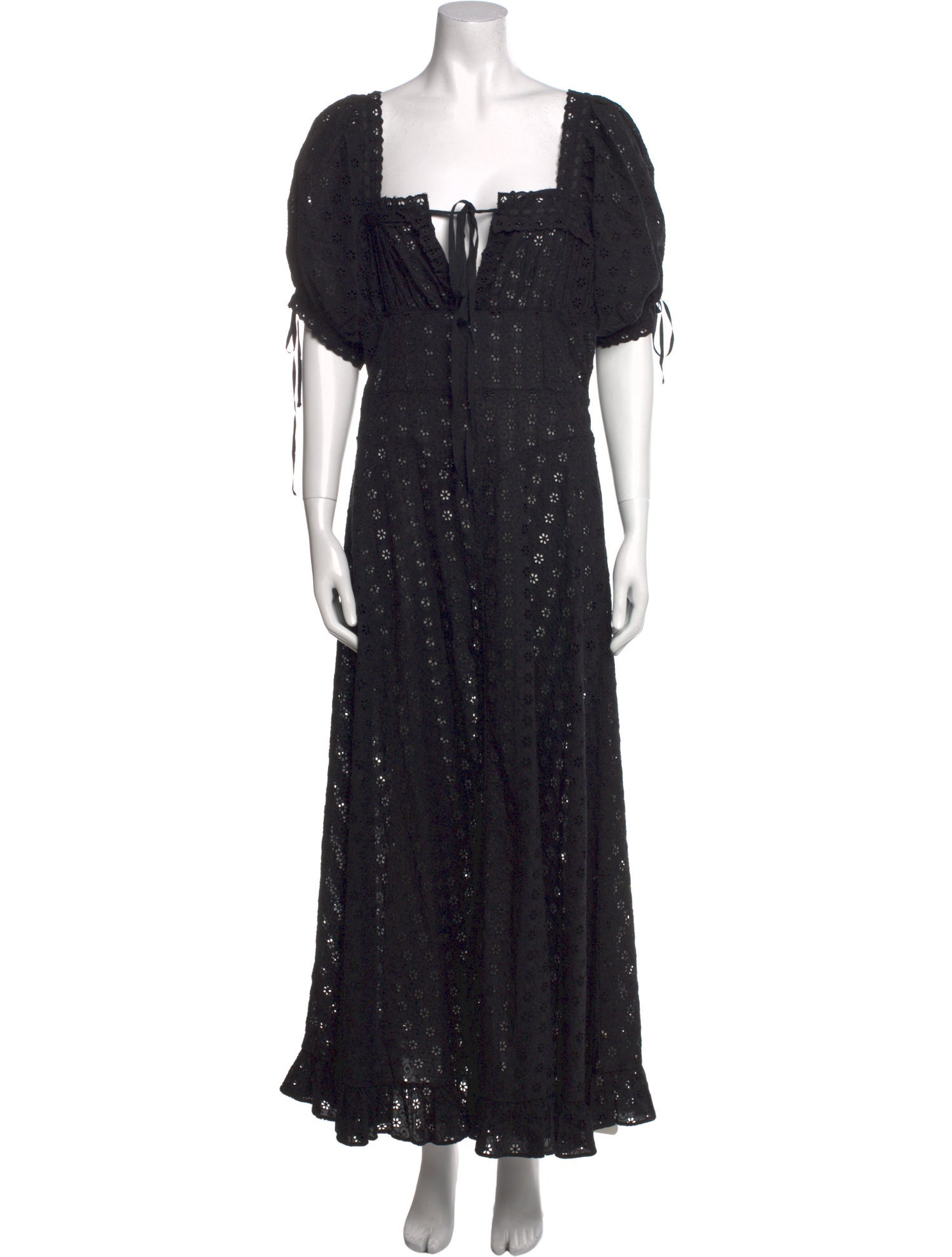 DÔEN Square Neckline Long Dress