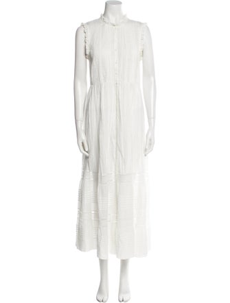 DÔEN Mock Neck Long Dress