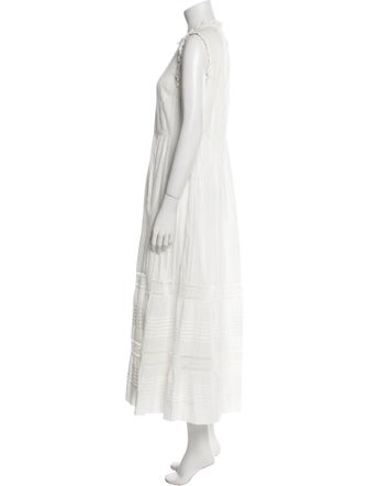 DÔEN Mock Neck Long Dress