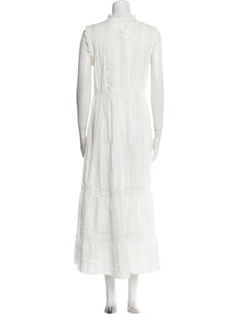 DÔEN Mock Neck Long Dress