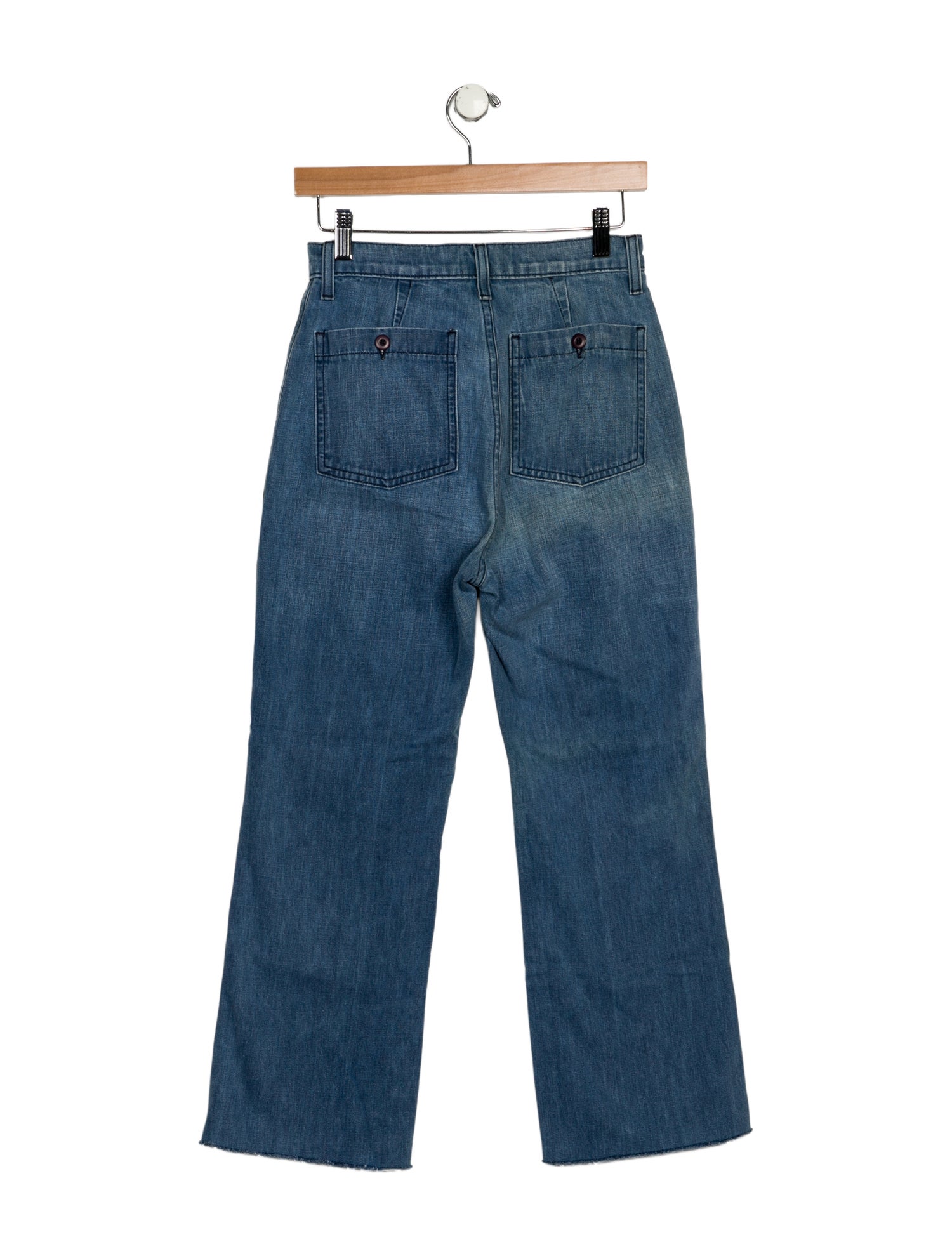 DÔEN High-Rise Straight Leg Jeans