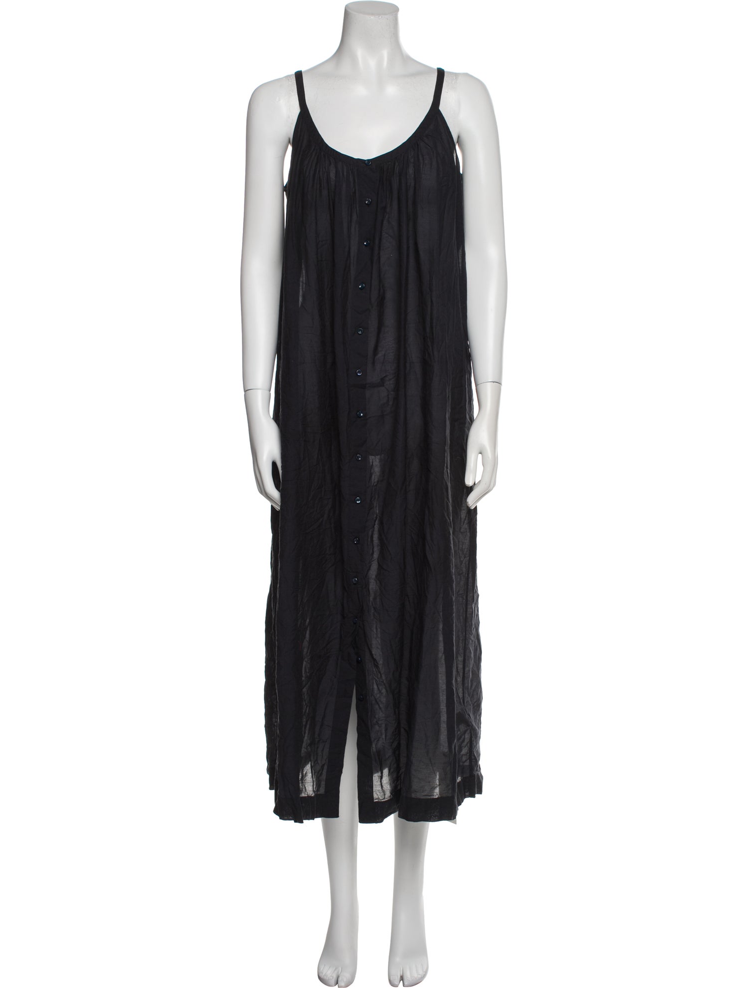 DÔEN Scoop Neck Long Dress