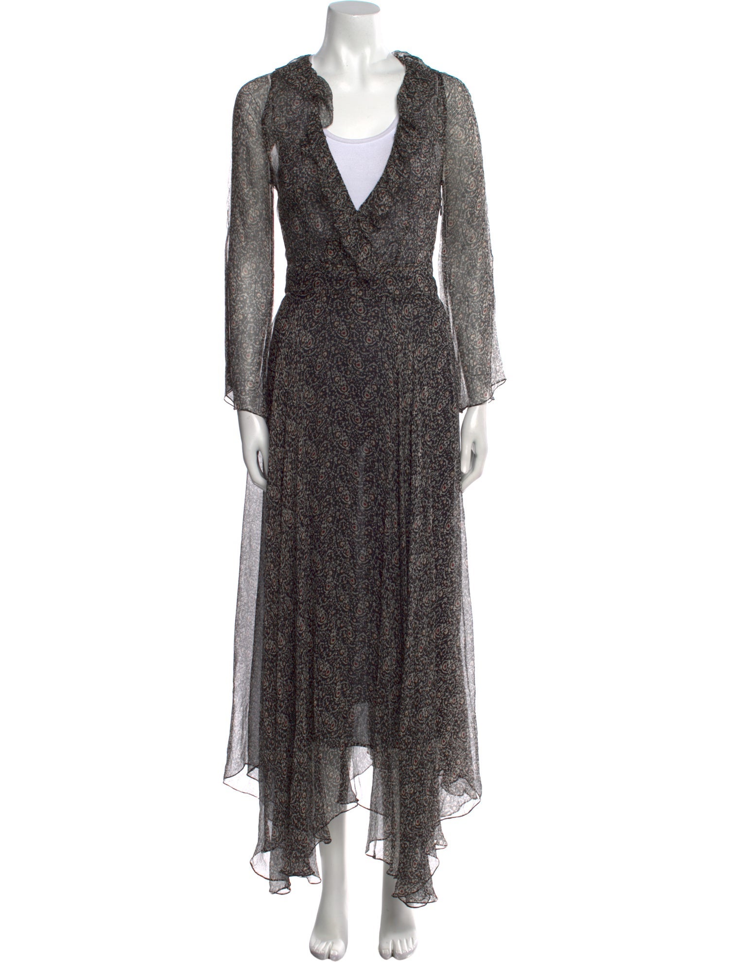 DÔEN Silk Long Dress