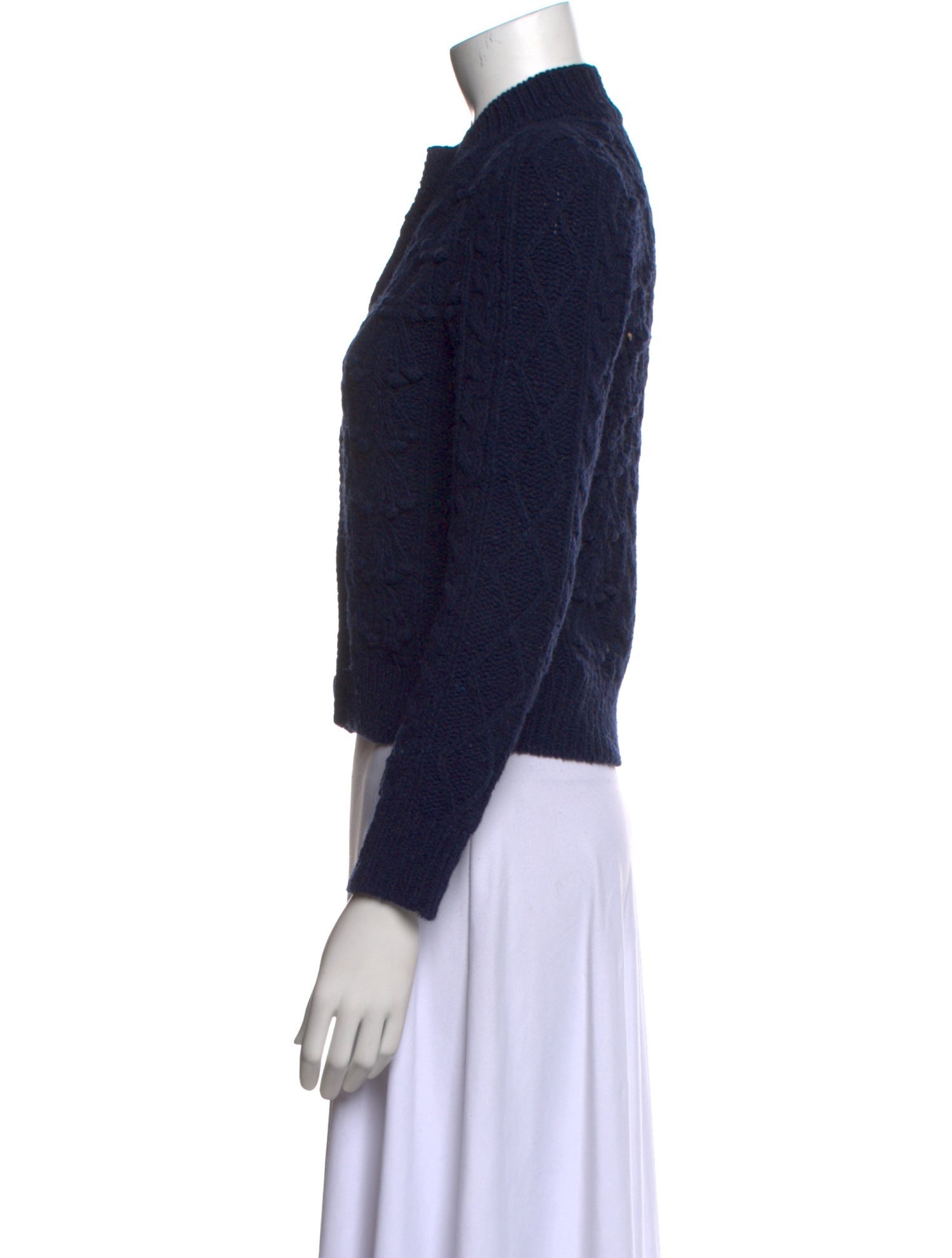 DÔEN Wool Mock Neck Sweater