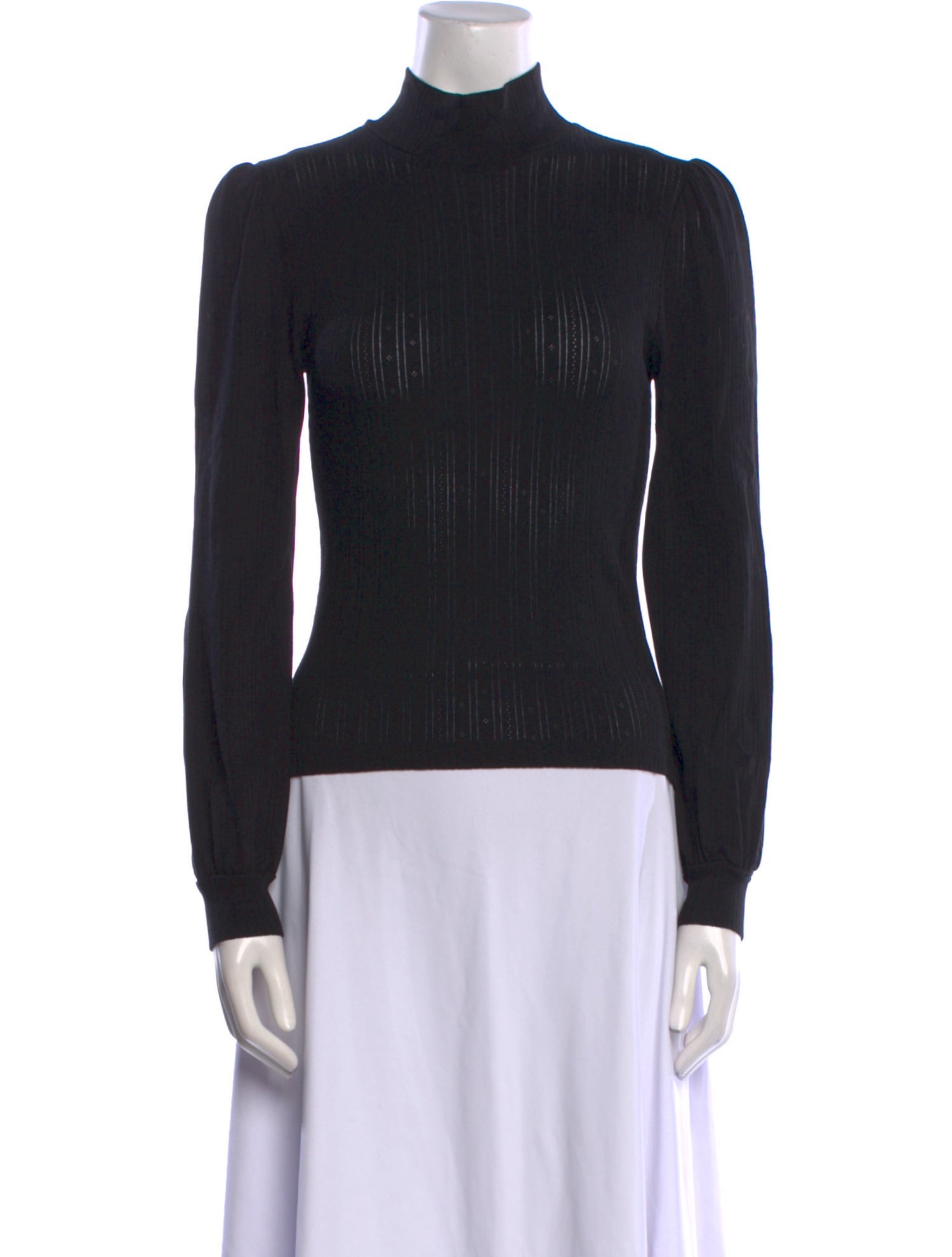 DÔEN Mock Neck Long Sleeve Sweatshirt