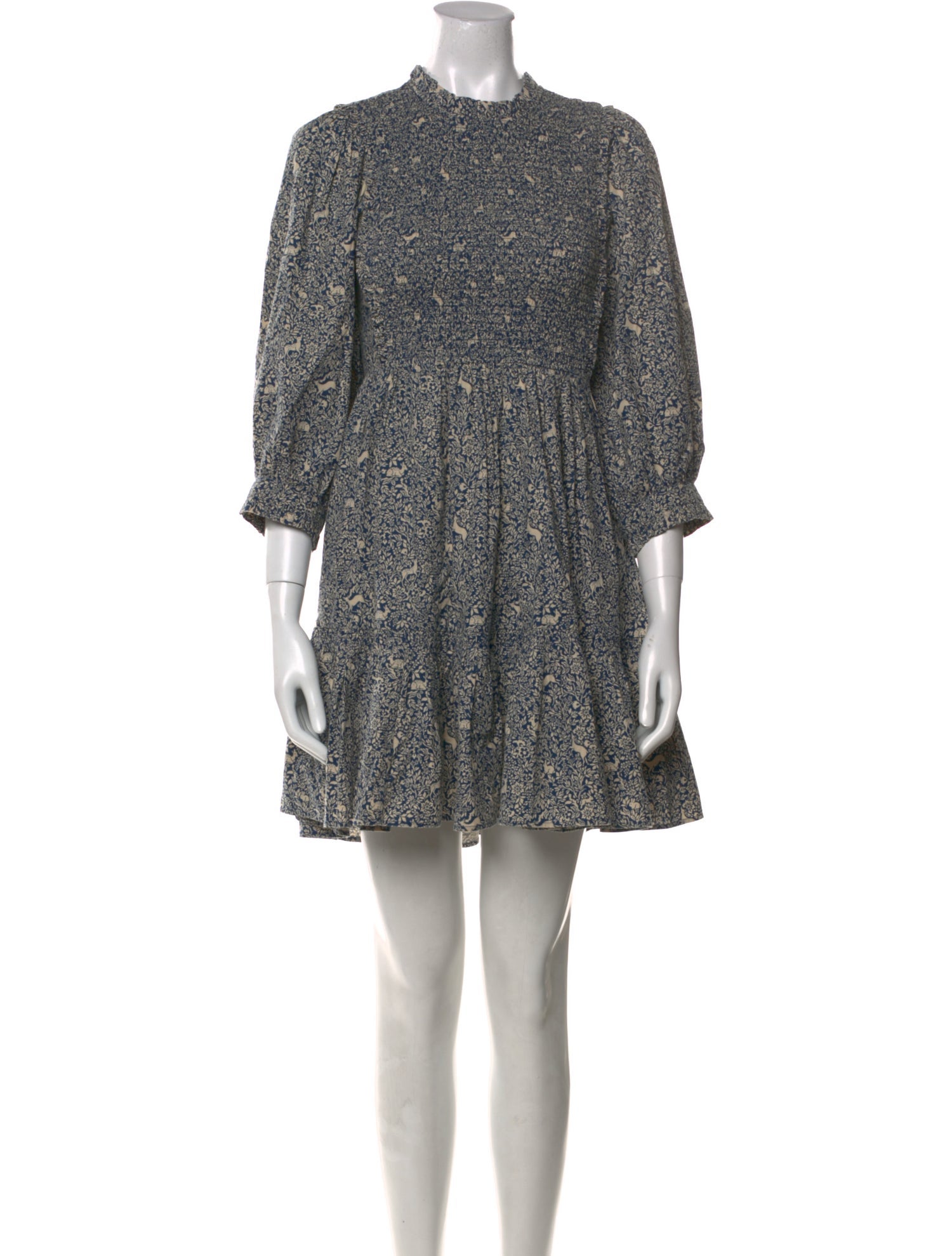 DÔEN Printed Mini Dress