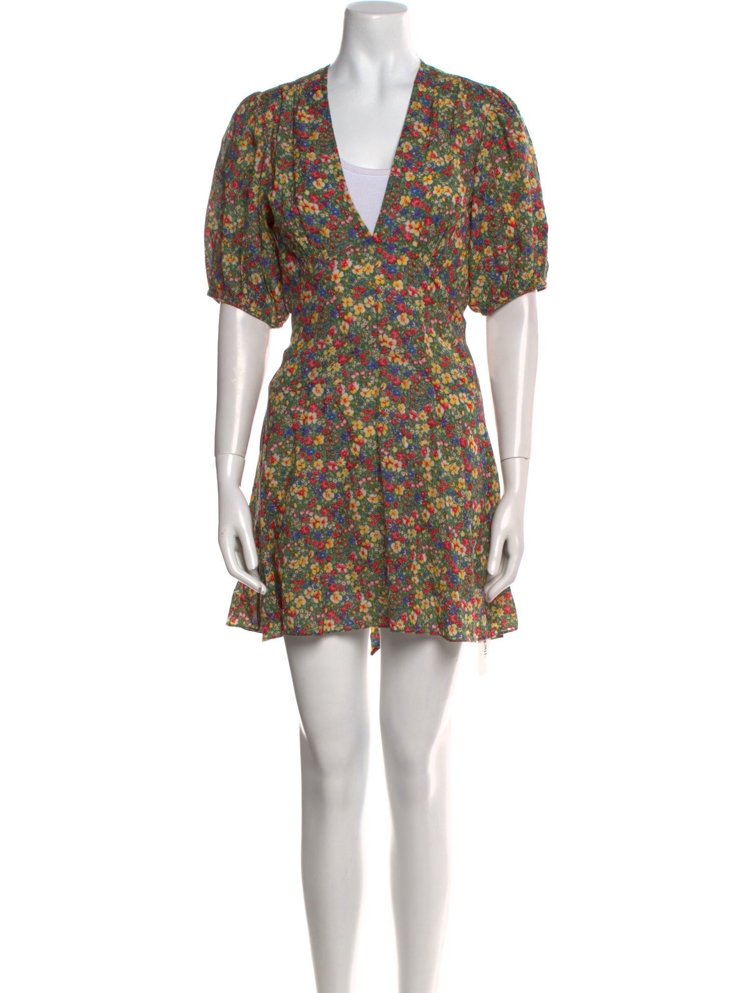 DÔEN Floral Print Mini Dress