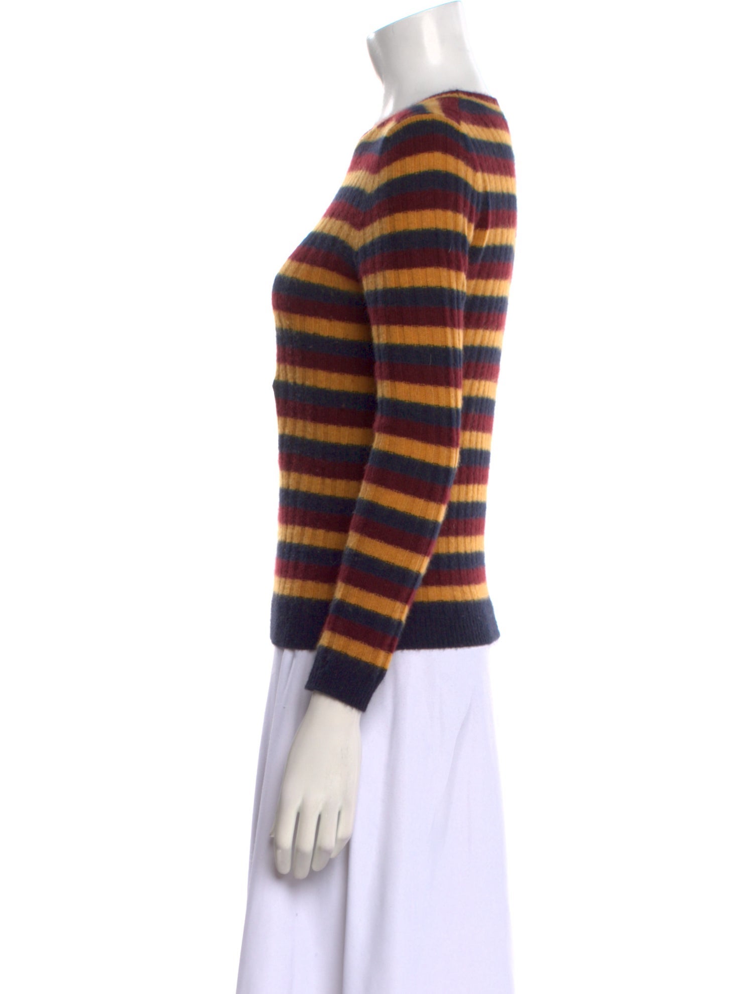 DÔEN Cashmere Striped Sweater