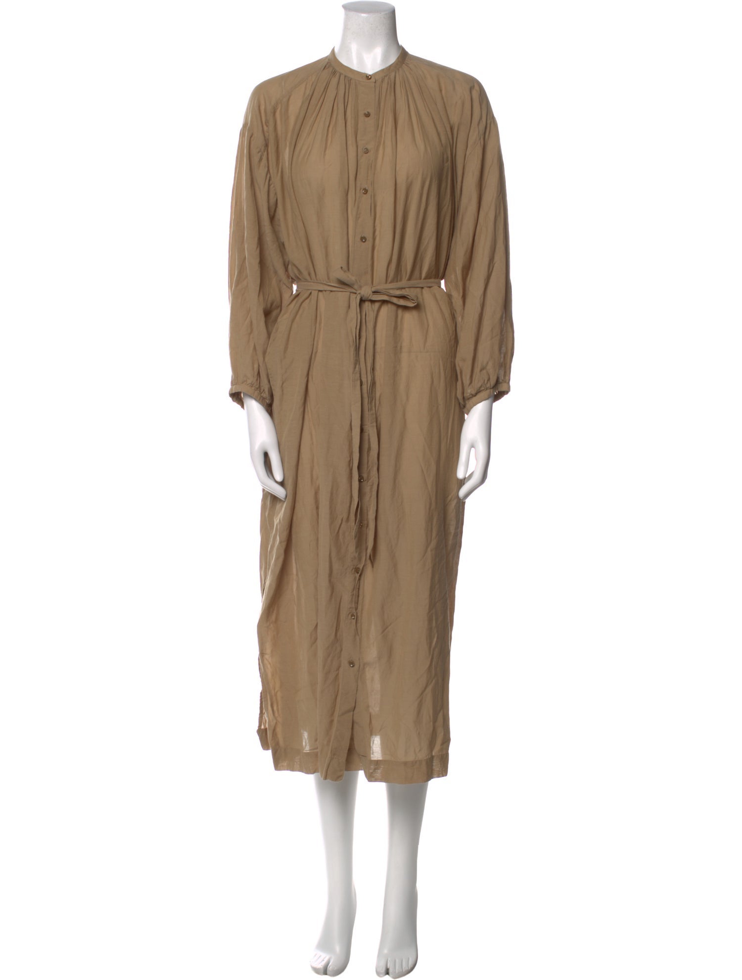 DÔEN Crew Neck Long Dress