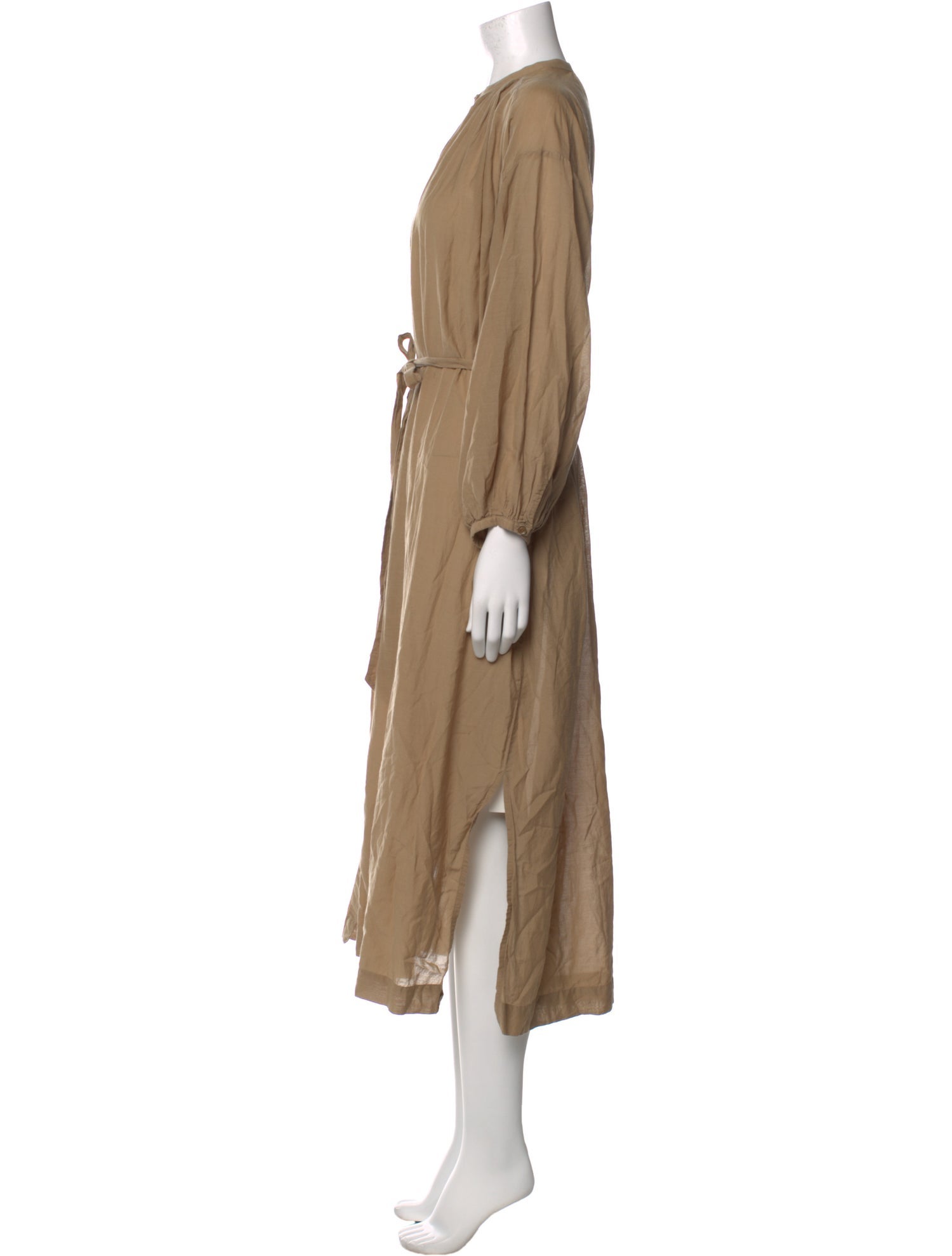 DÔEN Crew Neck Long Dress