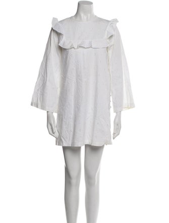 DÔEN Crew Neck Mini Dress