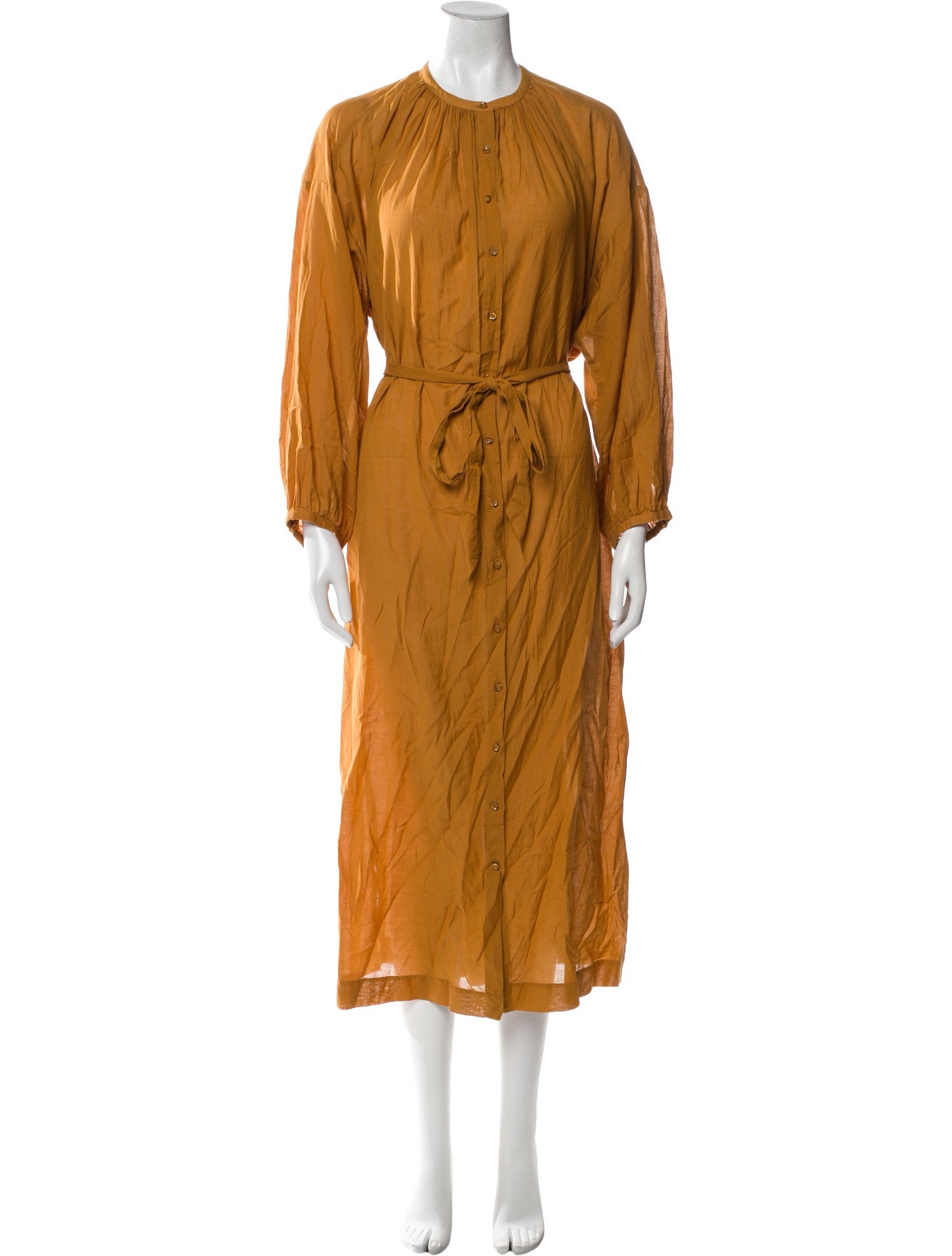 DÔEN Crew Neck Long Dress